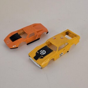 Vintage Tyco Slot Car Body Mercedes Mustang