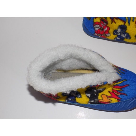 Vintage Mighty Morphin Power Rangers Kids Slipper… - image 6