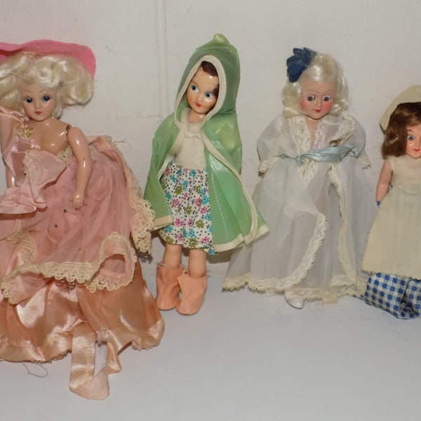 Vintage Celluloid Plastic Doll Lot Duchess Admiration