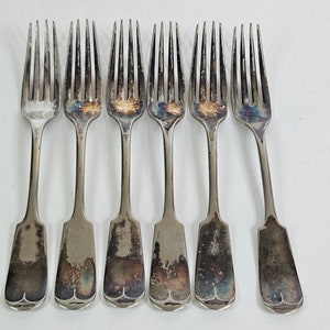 Vintage F.G. Stark Fork Silver Tone