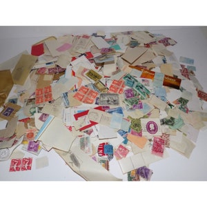 Vintage World Wide Stamp Collection