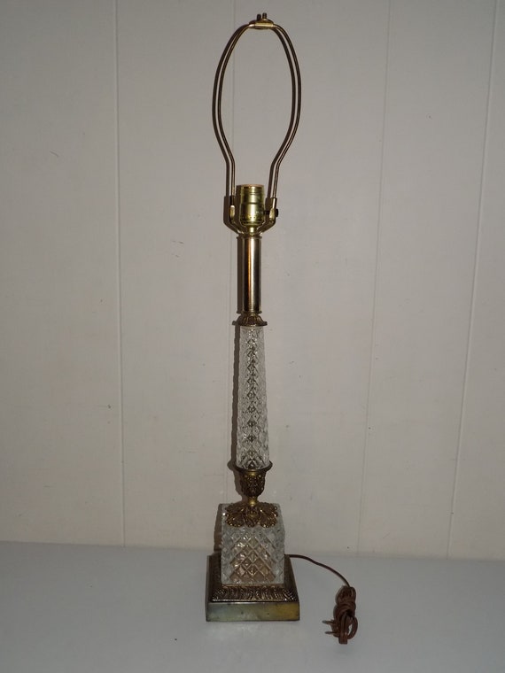 lead crystal table lamps