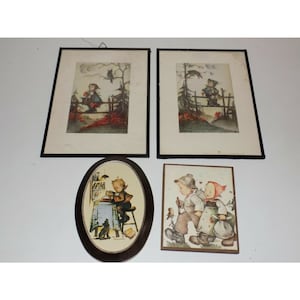 Vintage Hummel Prints Kids Pictures