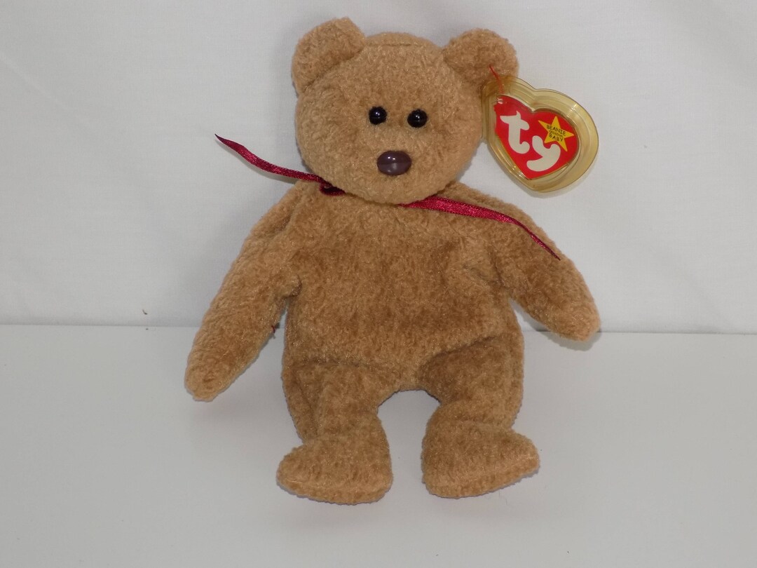 Collectible Retired Curly Ty Beanie Baby With Tag Errors - Etsy