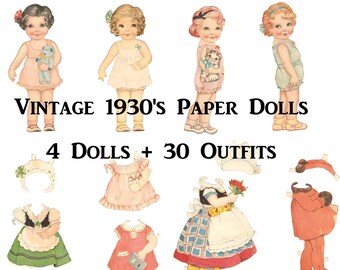 old paper dolls
