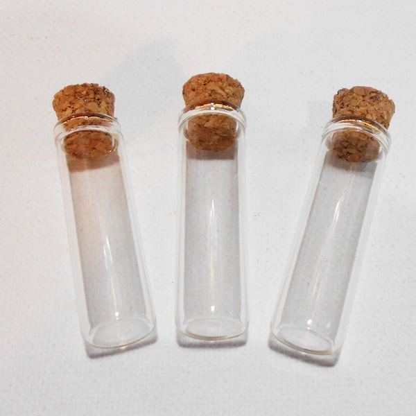 Small Glass Vial Etsy