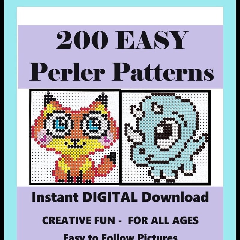 Fuse Bead Template - Etsy