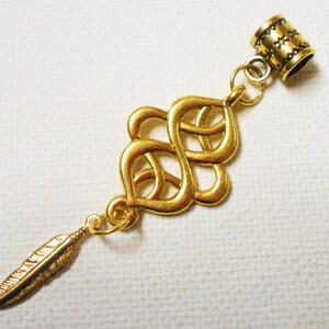 Hair Beads Loc Dread Schmuck Infinity Dread Bead 25mm Lovers Locs 2 Gold Infinity Dread Beads Dreadlock Jewellery Hair Jewelry