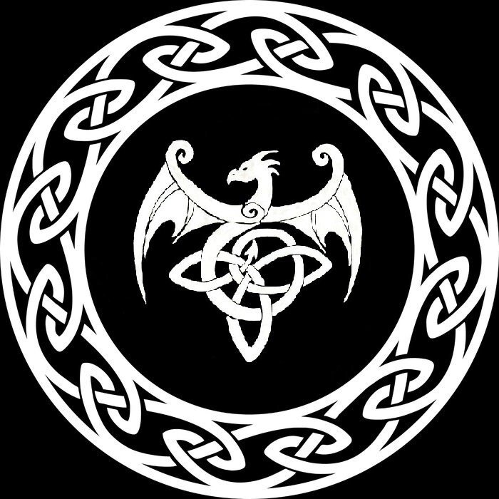 Celtic Dragon Cross Stitch PRINTABLE PATTERN Plastic Canvas - Etsy