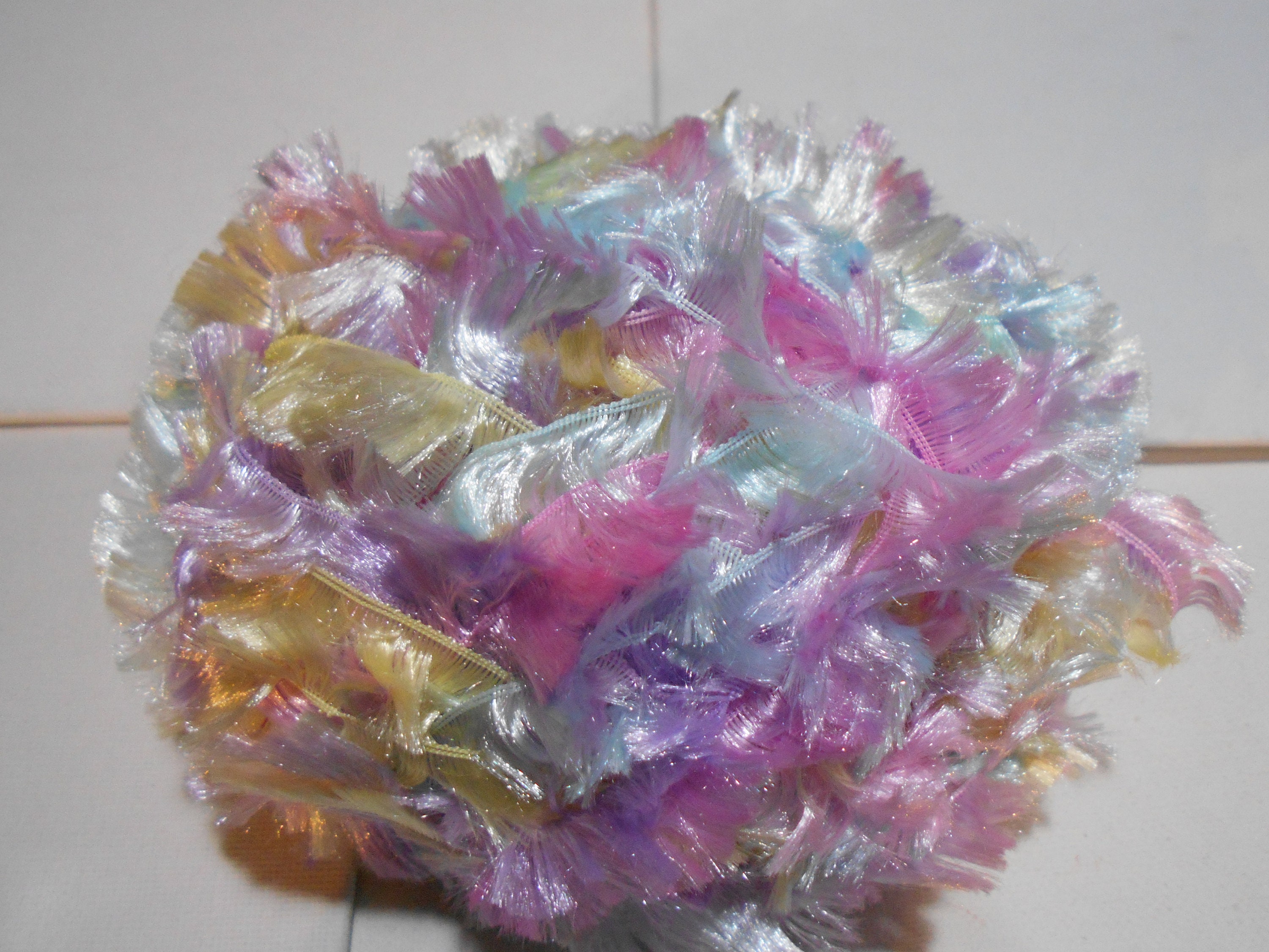 Silky Feather Eyelash Yarn Feather Boa Short Eyelash Yarn Etsy Canada