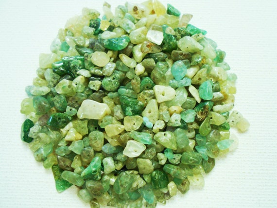 piedras preciosas fluorita verde a granel granos - Etsy