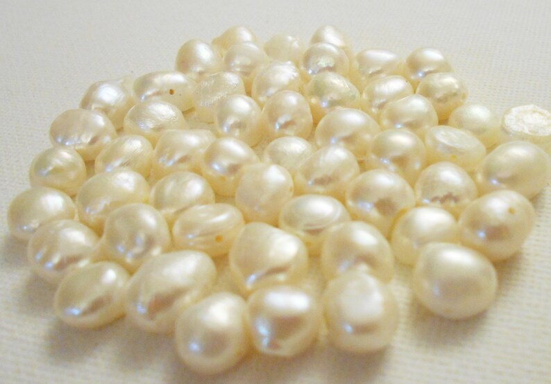12 Loose Freshwater Pearls BIG Real Pearl Cultured Pearls Etsy
