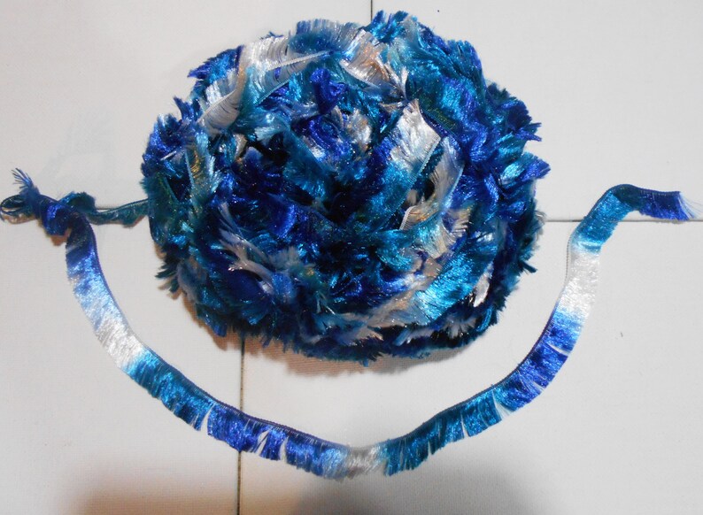 Silky Feather Eyelash Yarn Feather Boa Short Eyelash Yarn Etsy