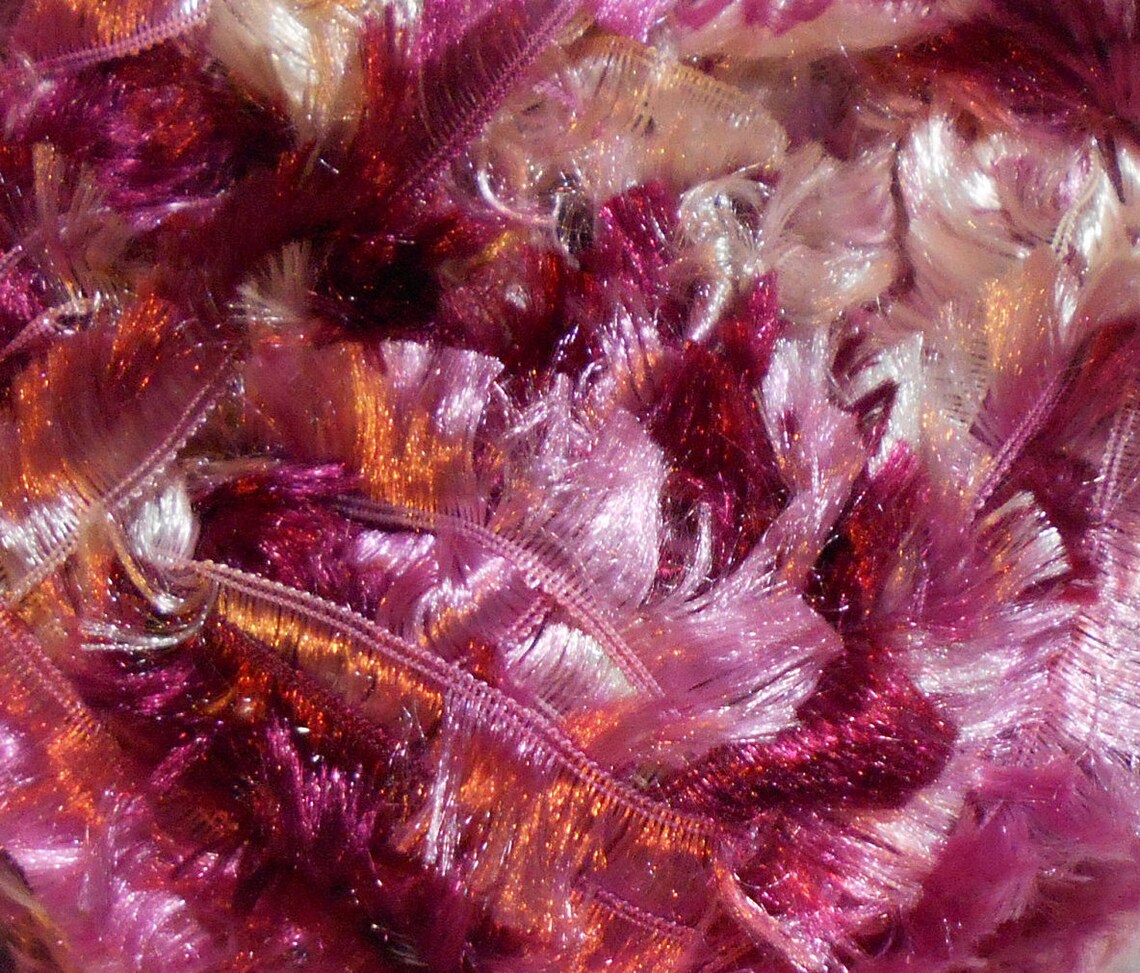 Silky Feather Eyelash Yarn Feather Boa Short Eyelash Yarn Etsy