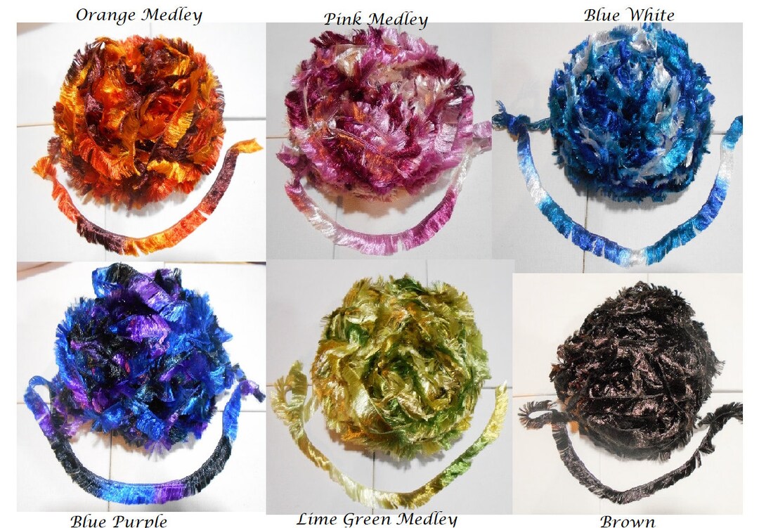 Silky Feather Eyelash Yarn, Feather Boa Short Eyelash Yarn, Smash Journal, Knitting, Crochet