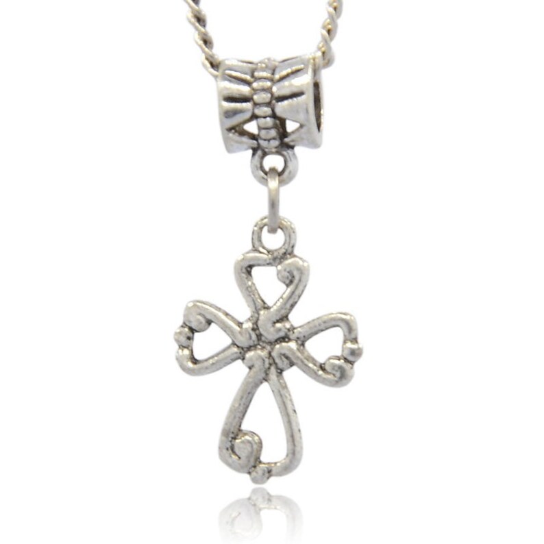 2 Silver Hair Beads Celtic Knot Braid & Dread Beads 5mm Etsy