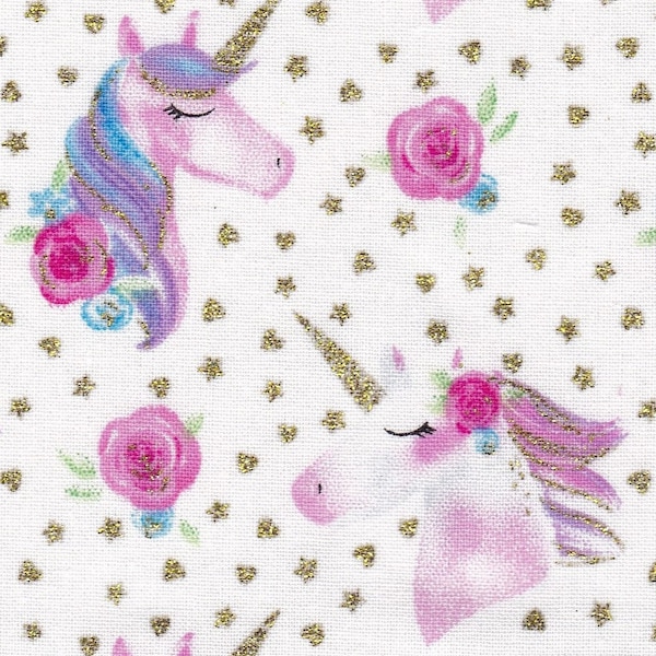 10" UNICORN-10 Pack Layer Cake Fabric Squares-100% Cotton PRE-CUT Quality Quilt Craft Cloth-Sewing-Quilting-Make Heirlooms-Supply Destash