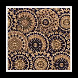 4 Lotus Mandala PATTERNS for Cross Stitch-Rug Hooking-Plastic Canvas-Needlepoint Tapestry-Perler-Crochet Graphgan-INSTANT Digital Pdf image 4