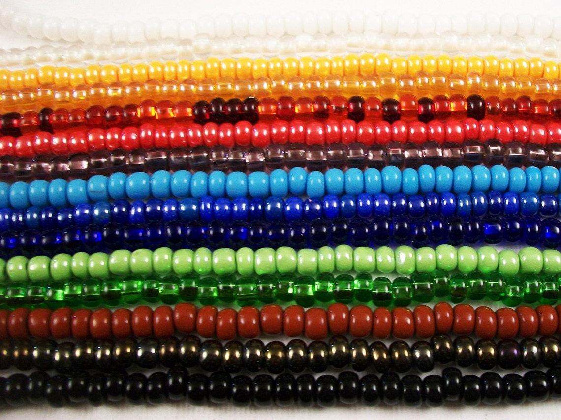 700 Large Hole Macrame Beads 4x5mm 2mm Hole Bulk Beads 15 Etsy