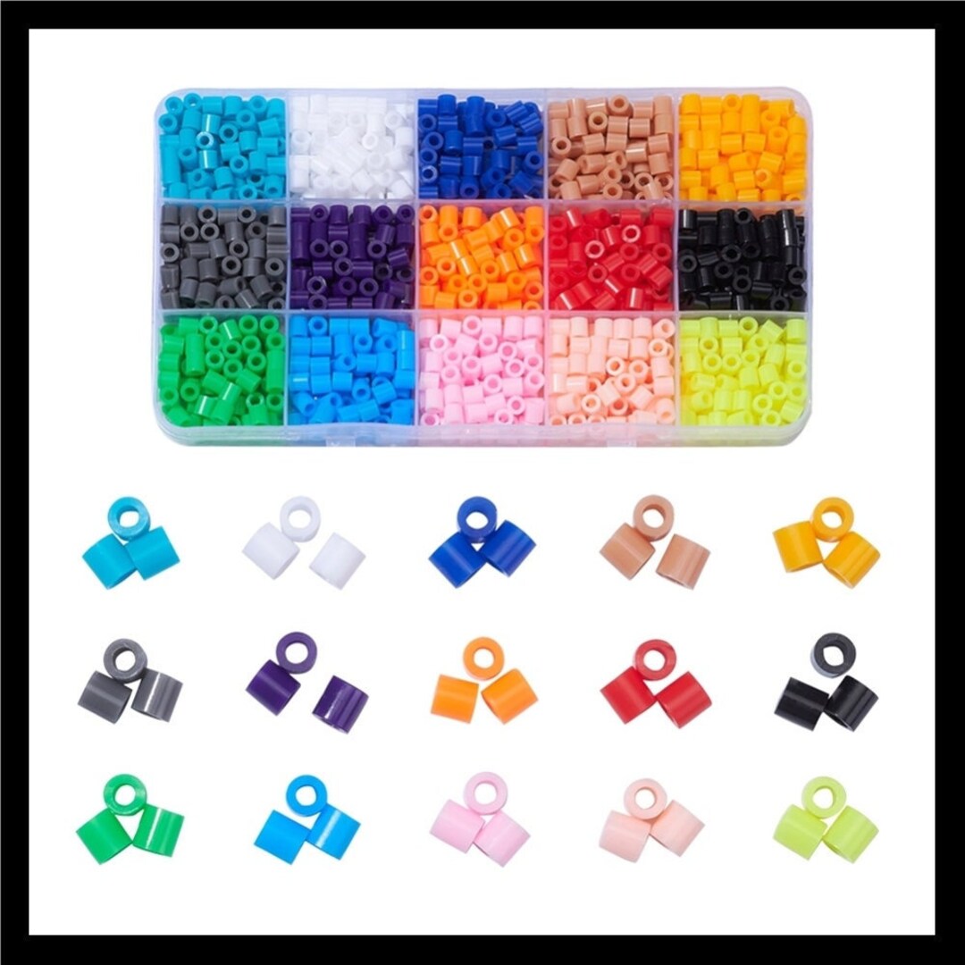 1500 FUSE BEAD REFILL Pack for Perlers5mm Melty Beadskids Etsy