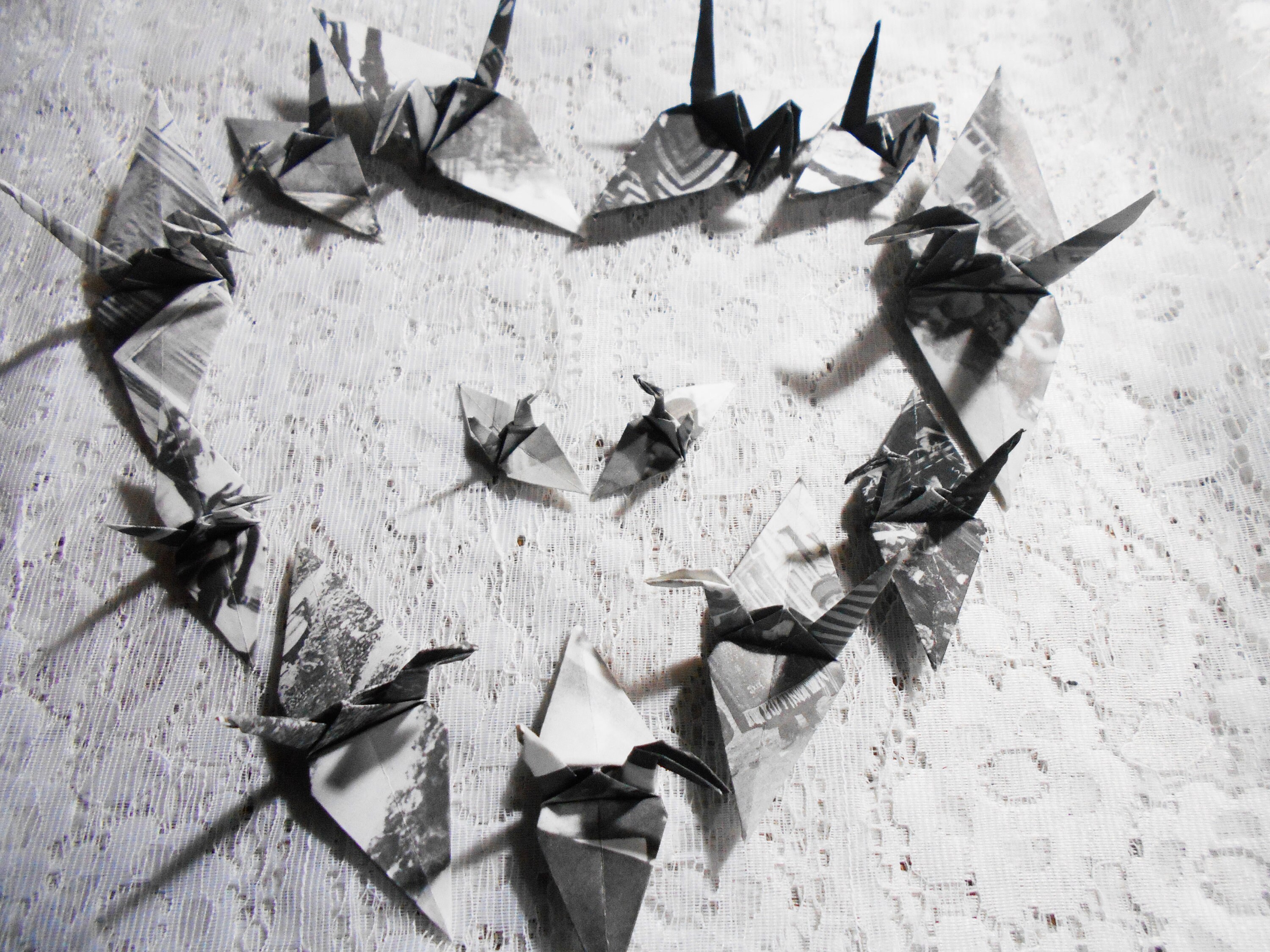 Paper Cranes Peace
