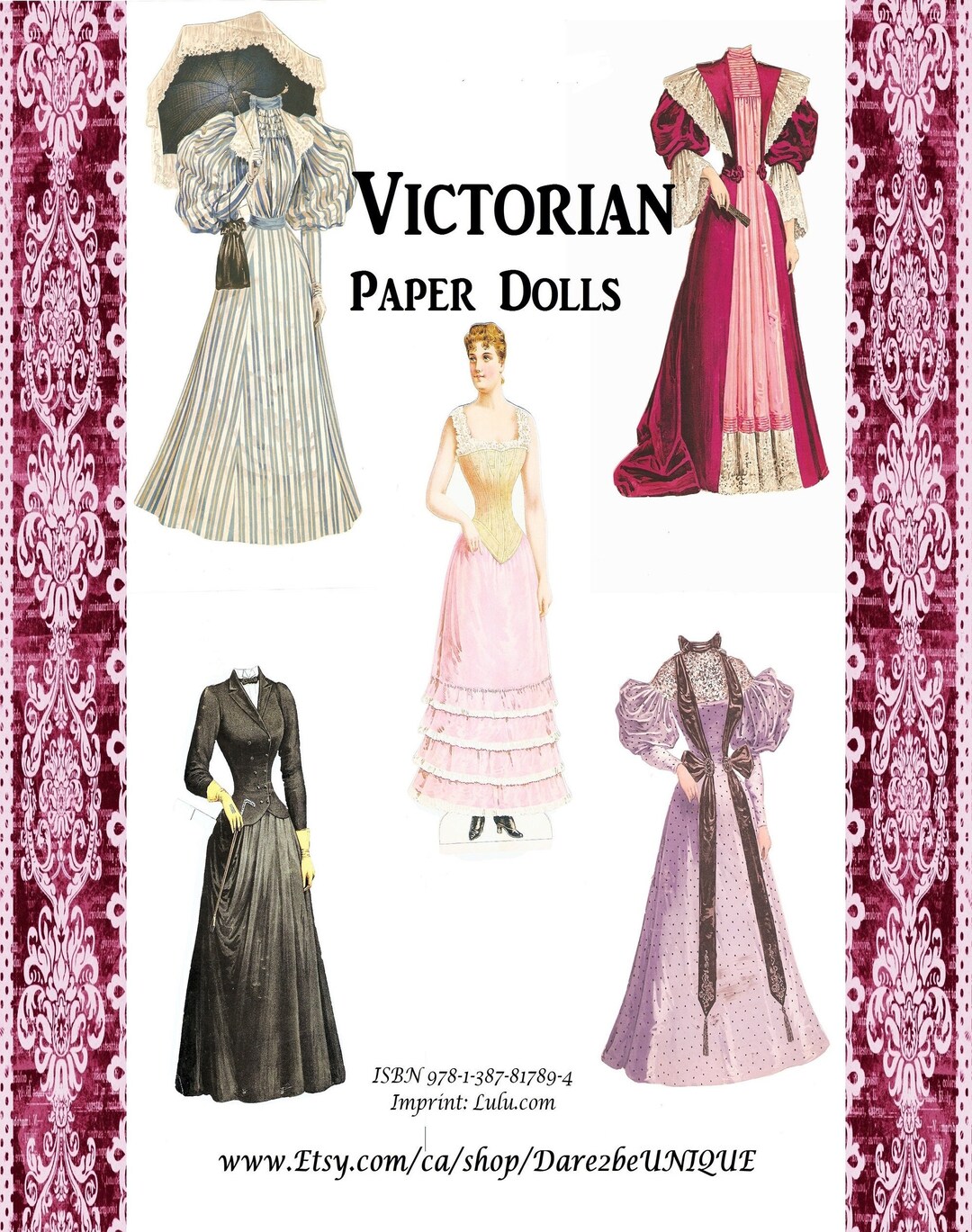 Victorian paper dolls cheap