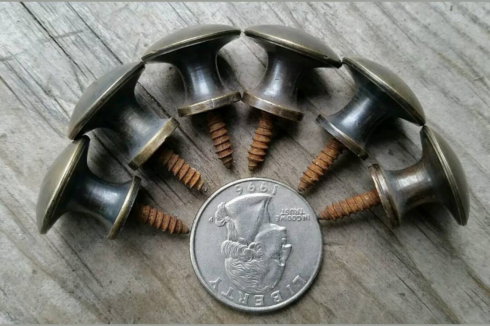 10 Antique Vintage Style Barrister Bookcase Knobs 3/4 Etsy