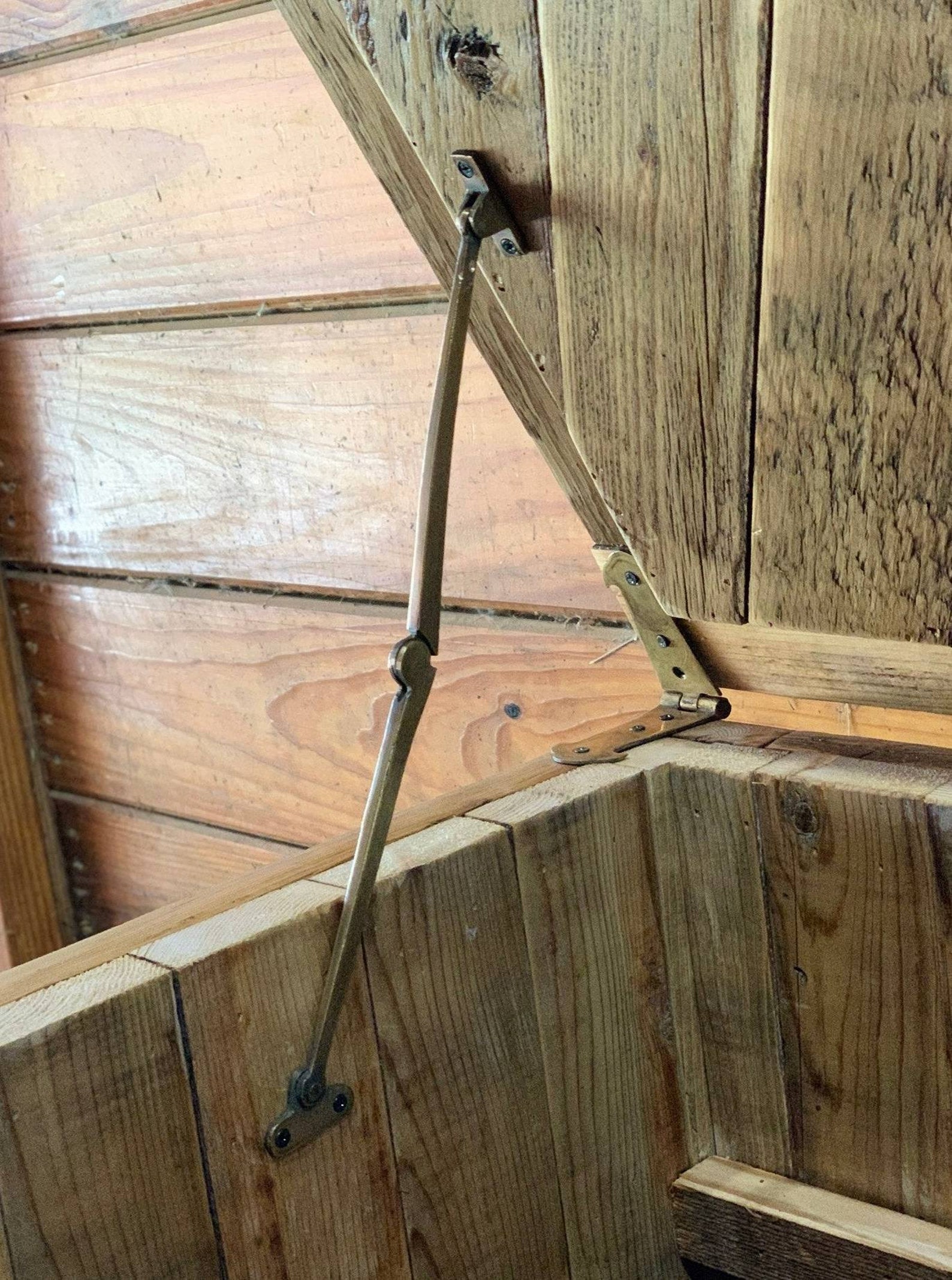 Fold Away Hinge Drop Front Desk Hinges or for Old Trunk Etsy