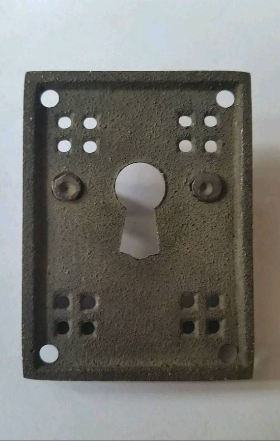 key hole 2/" #H27 4 Antique Style Arts and Crafts Mission Brass Handles Pull w