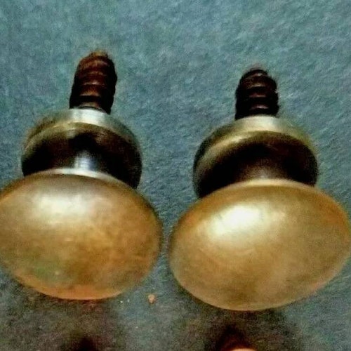 2 X SMALL Antique Vintage Style Barrister Bookcase Knobs Etsy