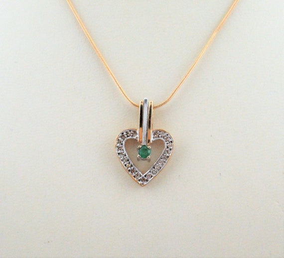 Interchangeable Ruby, Emerald. Sapphire, in 14K G… - image 9