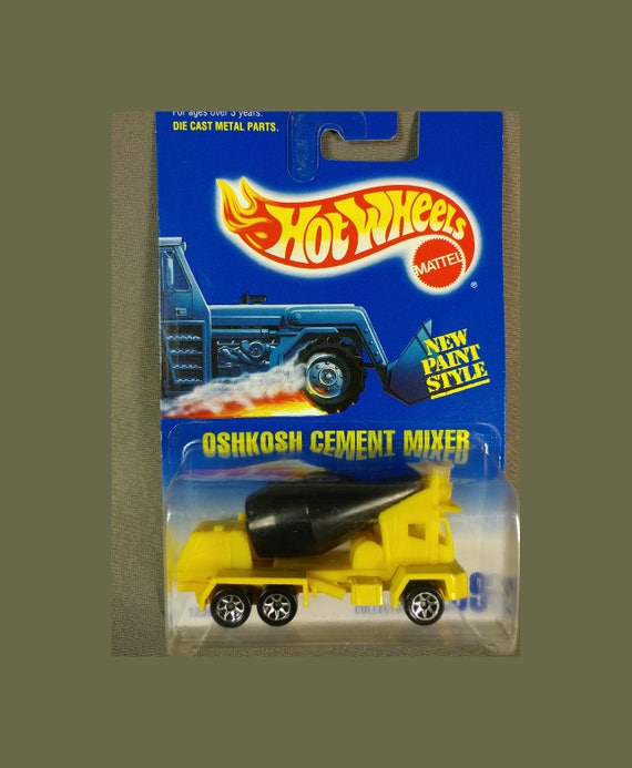 hot wheels cement mixer