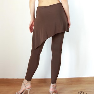 Tango Leggings with Skirt: Latin Dance Practice Outfit