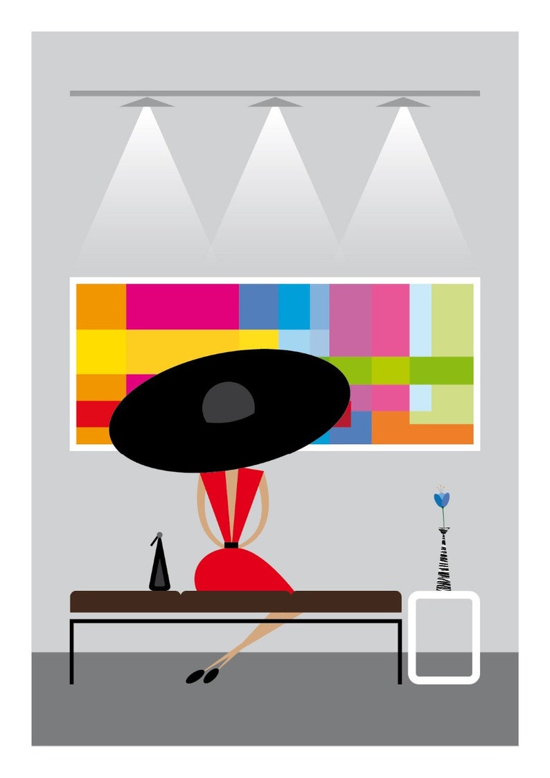 Modern Wall Art Home Gallery Poster Print Decor Retro Poster Scandinavian Modern