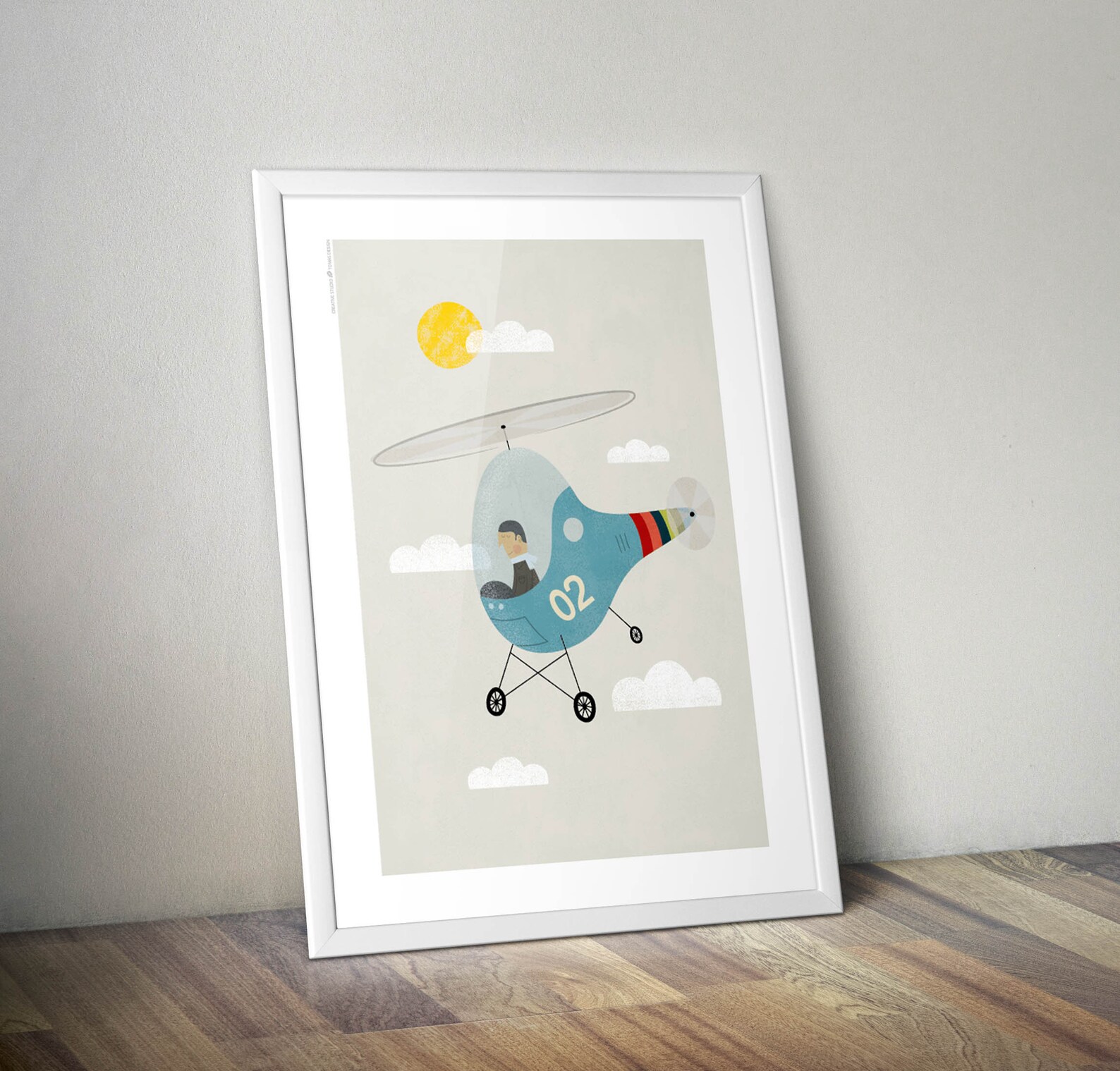 Helicopter Wall Art Helicopter Print Helicopter Decor Etsy