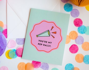 Card for Best Friend, Greeting Card, Pep Rally, Encouragement, Thank You, Just Because, You're The Best, Inspiration, Bestie, Snail Mail