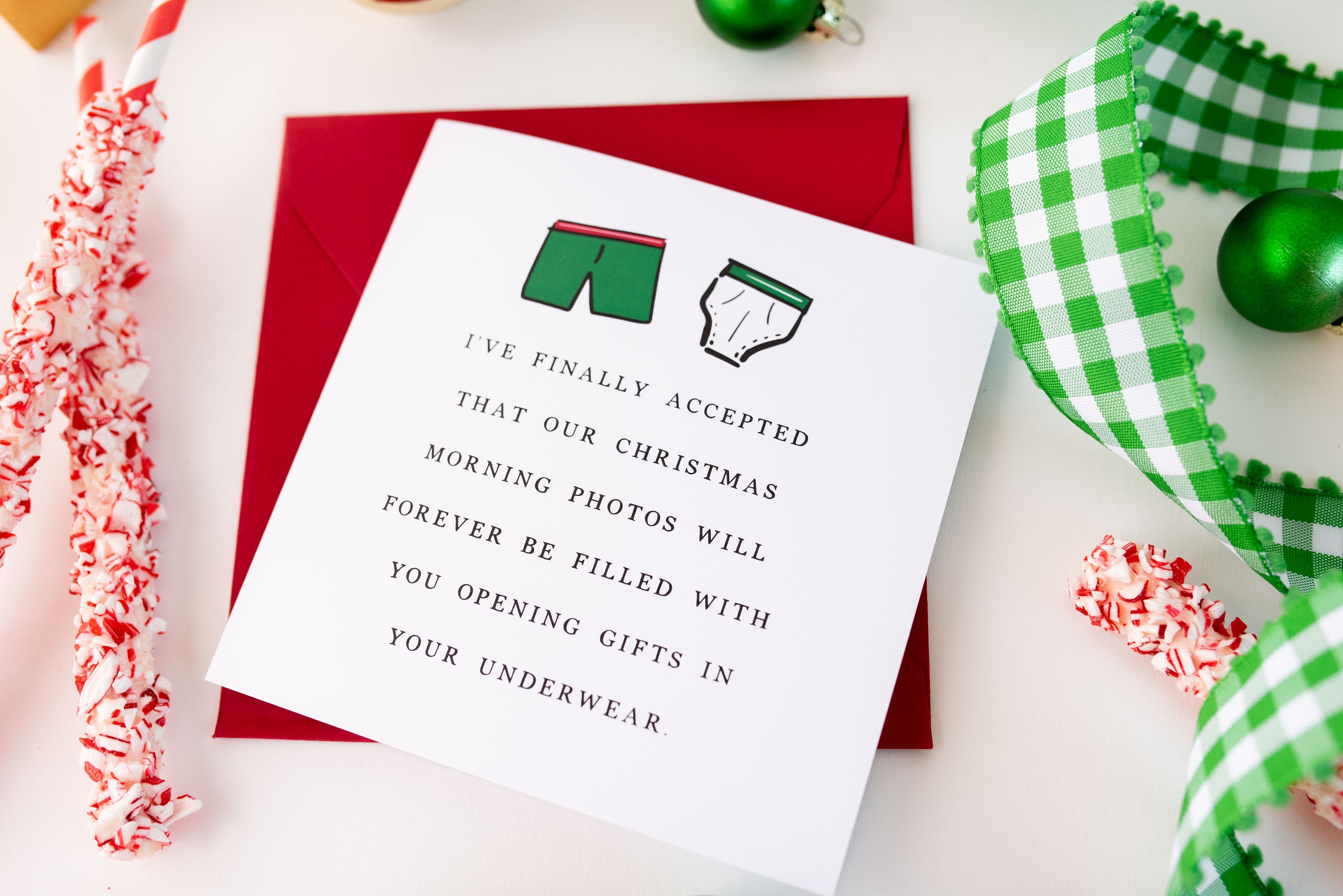Hilarious Christmas Dad Gift Greeting Card Family | Etsy