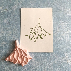 Maretakstempel voor handgemaakte kaarten, seizoensvoorraad scrapbooking, wintertakjesstempel, accessoires voor vakantiebenodigdheden