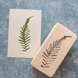 Farn Stempel für Mixed Media, Stofffarn Blatt, Waldmosaik, rituelle Hochzeit, Waldtiere, Pflanzen, Pflanzen Zubehör
