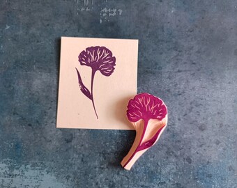 Peony rubber stamp for greeting card, garden flower decorative stamp, shabby chic embellishment, southern wedding invitation, fairy mystic