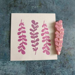 Eucalyptusrubberstempel voor reizigersnotitieboekje, bladstempel voor scrapbooking, ambachtelijke stempelvoorraad, botanische print, bruiloftsbriefpapier,