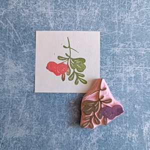 Zweig mit Beere Stempel, Früchte Stempel, Natur Journal, Geschenk für Liebhaber,