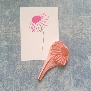 Wilde Blume Stempel für Bullet Journal, florale Stempel für Scrapbooking, Gänseblümchen Druck, Cottage Design, Aquarell Ephemera, Vintage Druck