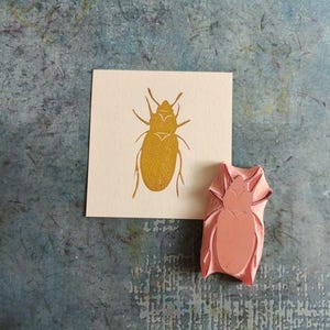 Unieke keverstempel voor knutselen, keverstempel voor scrapbooking, artistieke keverstempel voor junkjournal