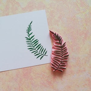 Tampon en caoutchouc feuille, timbre de congé d'automne pour journal d'art, plante forestière, impression textile, cérémonie de jardin, tissu à grain de bois, estampage de papier