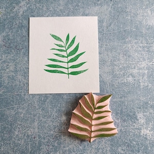 Tampon en caoutchouc en forme de feuille, tampon de feuilles d'automne pour la fabrication de cartes, fleur sauvage, plante botanique, bullet journal nature, motif de tissu, impression céramique
