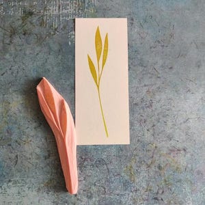 Tampon en caoutchouc brindille pour carnet de voyage, tampon décoratif de cérémonie de mariage, faire-part classique, accessoires romantiques, cadeau pour le couple