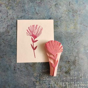 Rubberstempel wilde bloemen, tuinieren scrapbooking, bloemenversiering, botanisch briefpapier, tuindecoratie, boerderij. huisje