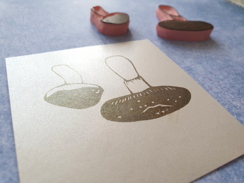 Wild Mushroom Rubber Stamp Set for Scrapbooking, Woodland Stamps for ...