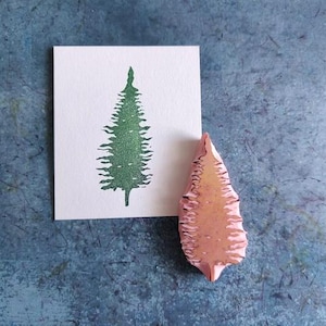 Baum Stempel, Waldstempel für Scrapbooking, Waldbaum Stempel